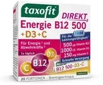 Taxofit Energie B12 500+d3+c Direkt Granulat 20 St