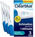 Clearblue Schwangerschaftstest Schnelle Erkennung 3 St