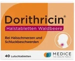 Dorithricin Halstabletten Waldbeere 40 St