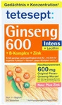 Tetesept Ginseng 600 Filmtabletten 30 St