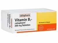 Vitamin B1-ratiopharm 200mg Tabletten 100 Stück