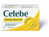 Cetebe Vitamin C Retard 500mg Hartkapseln 180 Stück