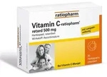 Vitamin C-ratiopharm&reg; retard 500 mg 30 St