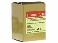 THIAMIN Kapseln Vitamin B1 60 Stück