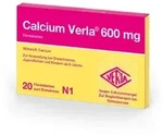 Calcium Verla 600 mg Filmtabletten 20 St