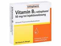 Vitamin B1-ratiopharm 50mg/ml Injektionslösung Ampullen 5x2 Milliliter