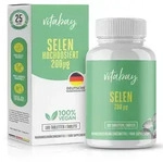Selen 200 &mu;g Hochdosiert+vegan Tabletten 180 St