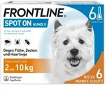 FRONTLINE SPOT-ON - Hund S 2-10 kg 6 St
