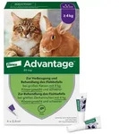 Advantage Spot-On 80 gegen Fl&ouml;hegro&szlig;e Katzen 4X0,8 ml