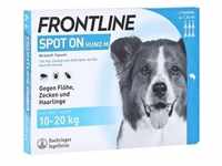 Frontline Spot On gegen Zecken und Flöhe bei Hunden 10 - 20 kg 6 Stück