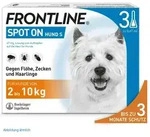 FRONTLINE SPOT-ON - Hund S 2-10 kg 3 St