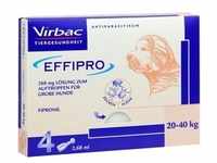 EFFIPRO 268 mg Pip.Lsg.z.Auftropf.f.gr.Hunde 4 Stück