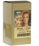 Biotin PLUS Zink Haarkapseln 100 St