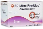 BD Micro-fine Ultra Pen-Nadeln 0,25x5 mm 100 St
