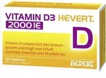 Vitamin D3 Hevert 2.000 I.E. Tabletten 120 St