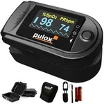 Pulox PO-200 Set - Finger-Pulsoximeter - Schwarz 1 St