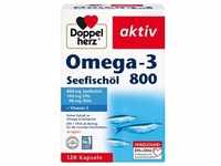 DOPPELHERZ Omega-3 Seefischöl 800 aktiv Kapseln 120 Stück