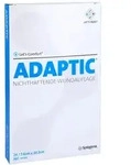 Adaptic 7,6x20,3 cm feuchte Wundauflage 24 St