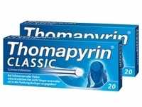 Thomapyrin Classic Doppelpack 2x20 Stück