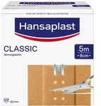 Hansaplast Classic Pflasterrolle, 5m x 8cm 1 St