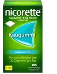 nicorette Kaugummi 4mg whitemint 105 St