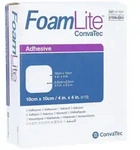 FOAM LITE Convatec adh&auml;siv PU-Schaumverband 10x10 cm 10 St