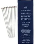 Silbernitrat-Kaliumnitrat-&Auml;tzst&auml;bchen 10x115mm elastisch 10 St