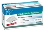 Alkoholtupfer Premium 3x3 cm 100 St