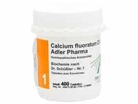 BIOCHEMIE Adler 1 Calcium fluoratum D 12 Tabletten 400 Stück