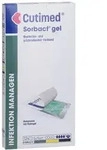 Cutimed Sorbact Gel Kompressen 7,5x15 cm 12 St
