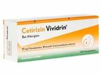 Cetirzin Vividrin - Schnell wirksame Allergietabletten Filmtabletten 50 Stück