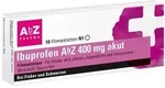 Ibuprofen AbZ 400 mg akut Filmtabletten 10 St