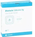Biatain Silicone Ag Schaumverband 7,5x7, 5 St