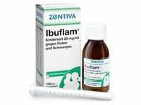 Ibuflam Kindersaft 20mg/ml gegen Fieber und Schmerzen Suspension zum Einnehmen 100