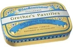 Grethers Blackcurrant Silber zuckerfrei Pastillendose 60 g