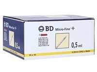 BD Micro-fine + Insulinspritze 0,5 ml U40 100x0.5 Milliliter