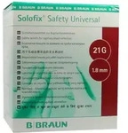 B. Braun Solofix&reg; Safety Sicherheits-Blutlanzetten 200 St&uuml;ck - Universal (rot) 200