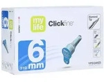 Mylife Clickfine Pen-nadeln 6 mm 31 G 100 St