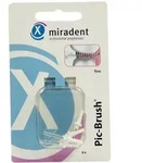 Miradent Interdentalb&uuml;rsten Pic-Brush Ersatzb&uuml;rsten fine wei&szlig; 6 St
