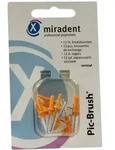 Miradent Interdentalb&uuml;rsten Pic-Brush Ersatzb&uuml;rsten konisch orange 12 St