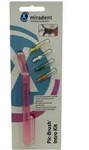 Miradent Interdentalb&uuml;rsten Pic-Brush Intro Kit transparent pink 1 St