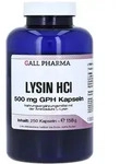 Lysin HCL 500 mg GPH Kapseln 250 St