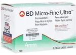 BD Micro-fine Ultra Pen-Nadeln 0,23x4 mm 100 St