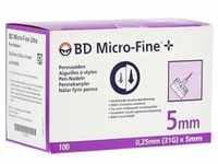 BD MICRO-FINE ULTRA Pen-Nadeln 0,25x5 mm 31 G 100 Stück