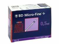 BD MICRO-FINE+ Insulinspr.0,5 ml U100 0,3x8 mm 100 Stück