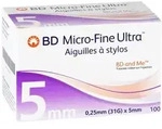 BD Micro-fine Ultra Pen-Nadeln 0,25x5 mm 100 St