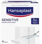 Hansaplast Sensitive Pflasterrolle, 5m x 6cm 1 St