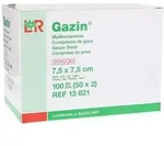 Gazin Mullkompressen 7,5x7,5 cm steril 8fach 50X2 St