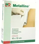 Metalline Kompressen 10x12 cm steril 10 St