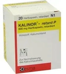 Kalinor Retard P 600 mg Hartkapseln 20 St